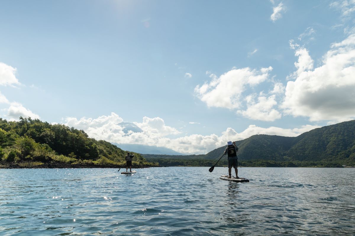 山梨 本栖湖