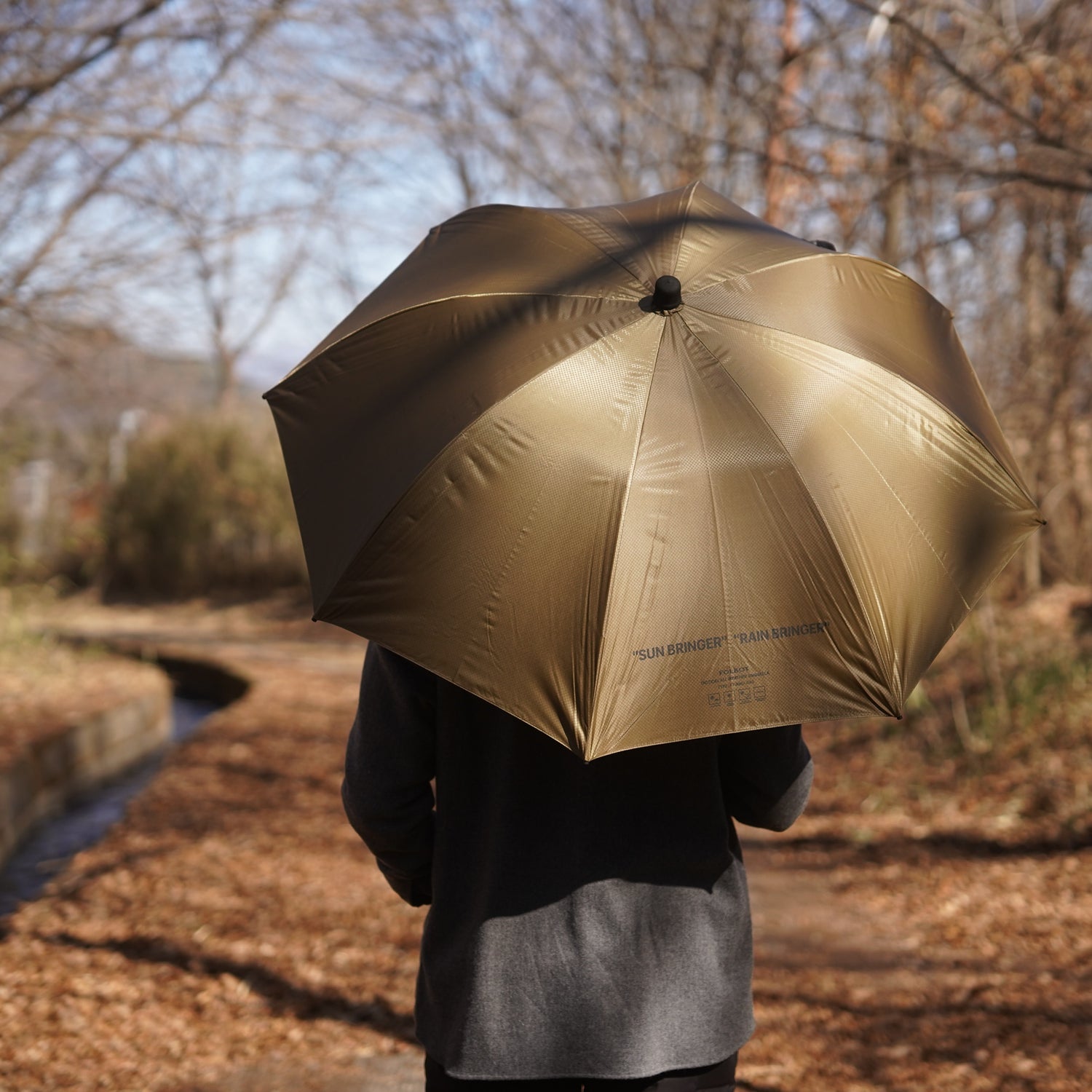 ALL WEATHER UMBRELLA (L) COYOTE