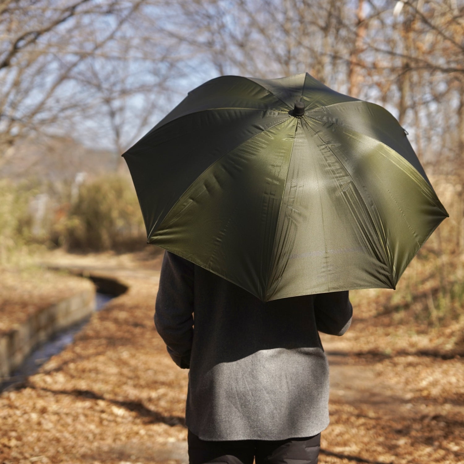 ALL WEATHER UMBRELLA (L) OLIVE DRAB