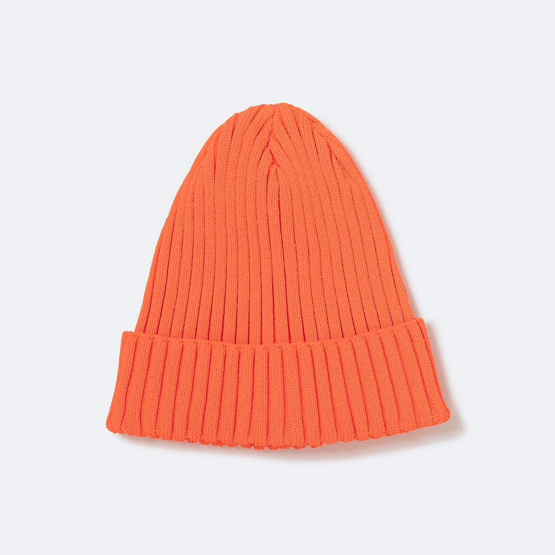 bott beanie orange ニット帽 オレンジ knit beanie / orange（ニットビーニー / オレンジ） | natto | ナット