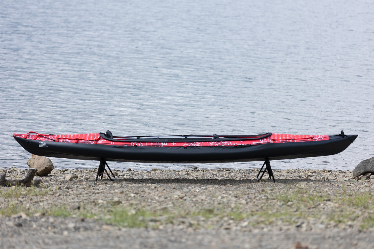 TACTICAL FOLDING KAYAK RED BANDANNA