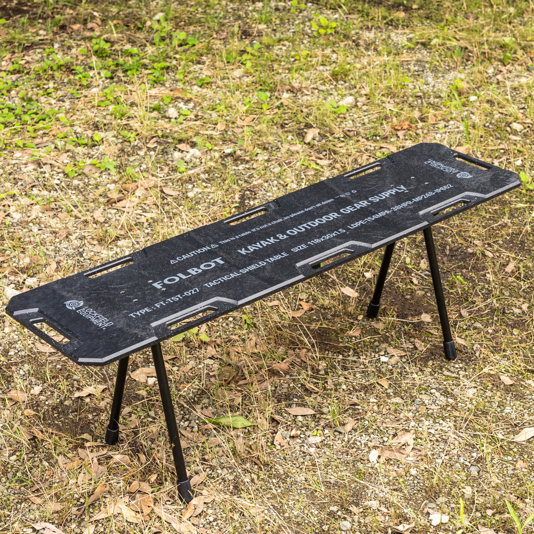Safety Shield Table TACTICAL SHIELD TABLE – FOLBOT