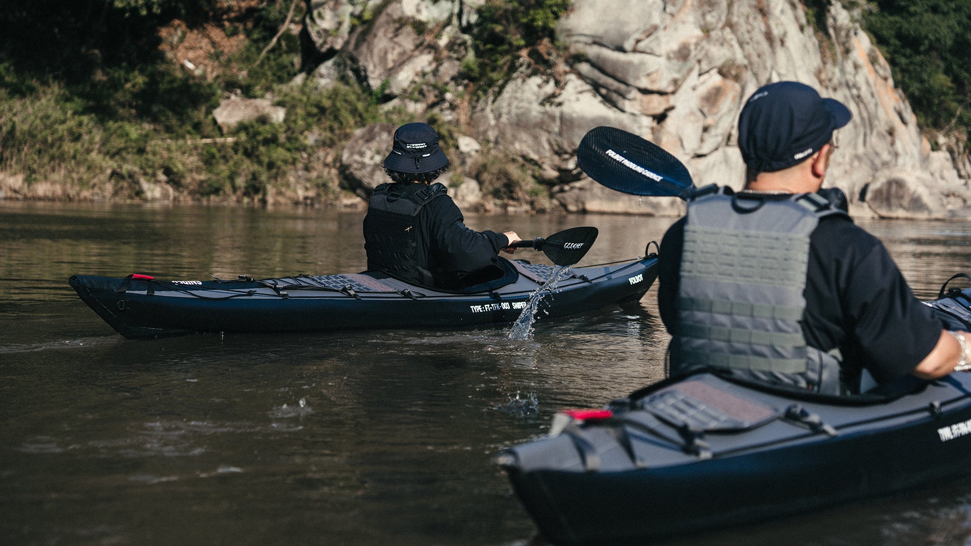 FOLBOT オリーブグリーン　状態良好 TACTICAL FOLDING SUP（タクティカルフォールディングサップ） 【GREY