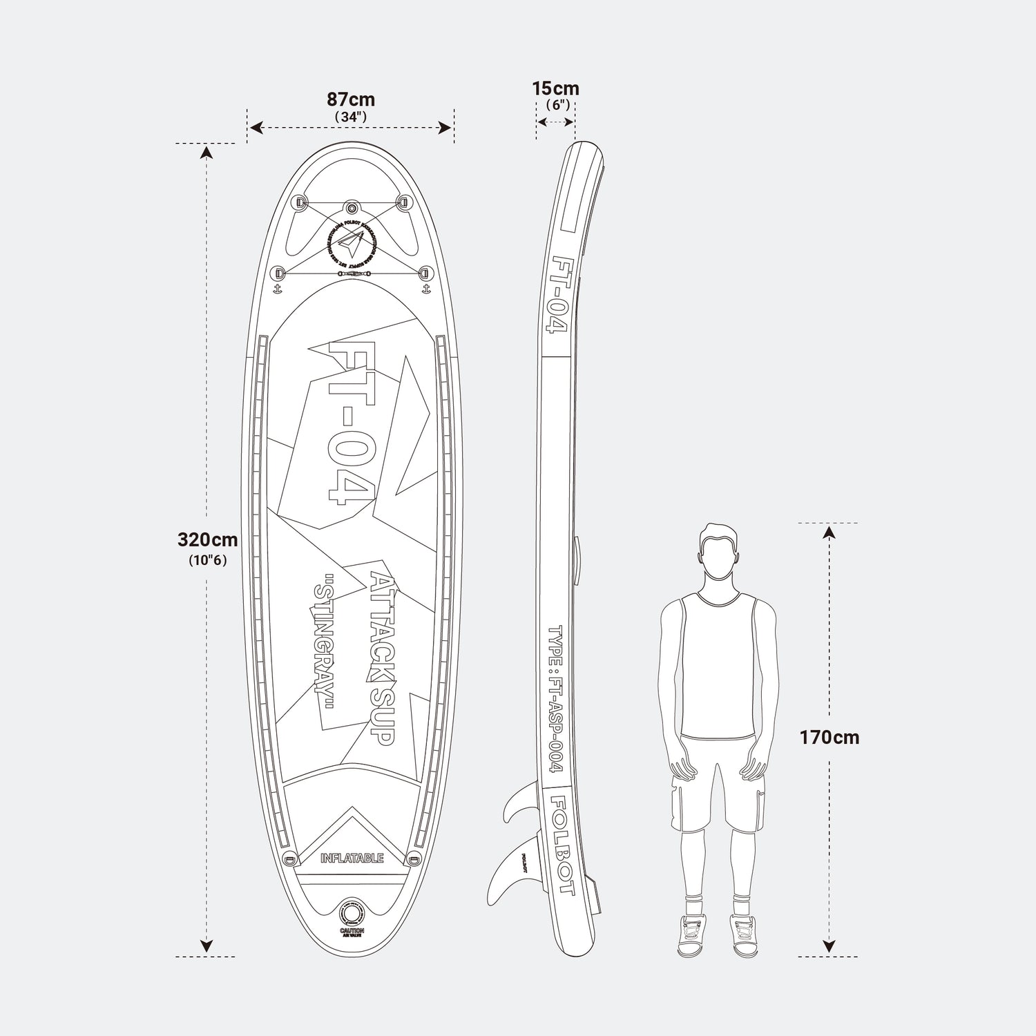 ATTACK SUP 【GREY】